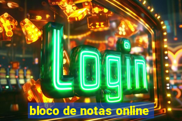 bloco de notas online